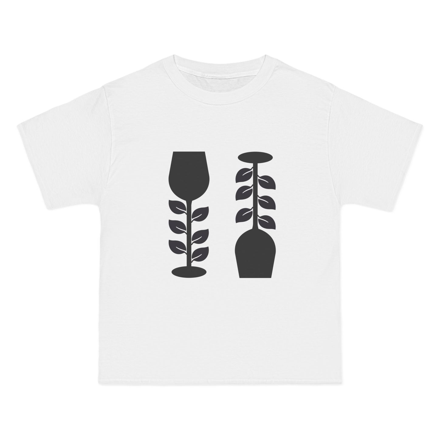 Minimalist Plant Design T-Shirt, Casual Wear, Eco-Friendly Gift, Nature Lover Apparel, Summer Fashion